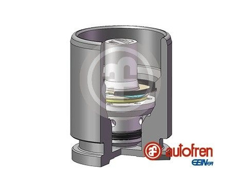 Piston, brake caliper