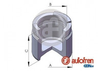 Piston, brake caliper