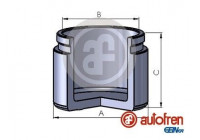 Piston, brake caliper