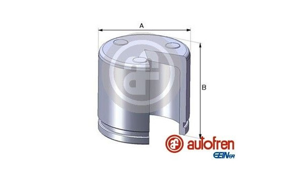 Piston, brake caliper