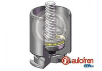 Piston, brake caliper