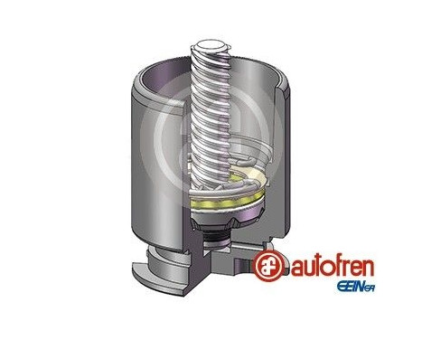 Piston, brake caliper