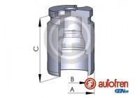 Piston, brake caliper