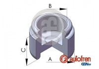 Piston, brake caliper