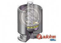Piston, brake caliper