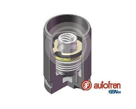 Piston, brake caliper