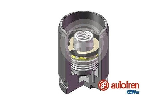 Piston, brake caliper