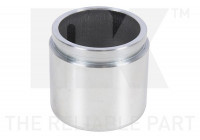 Piston, brake caliper