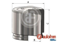 Piston, brake caliper