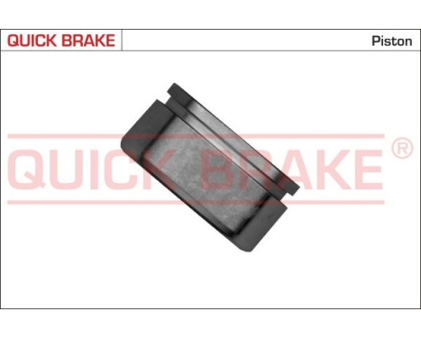 Piston, brake caliper
