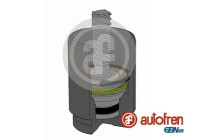 Piston, brake caliper