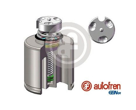 Piston, brake caliper