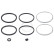 Repair kit, brake caliper 43138 ABS