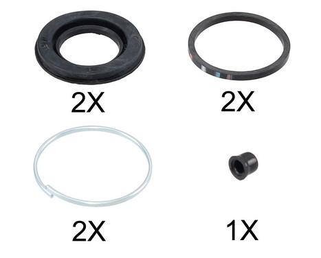 Repair Kit, brake caliper 43595 ABS