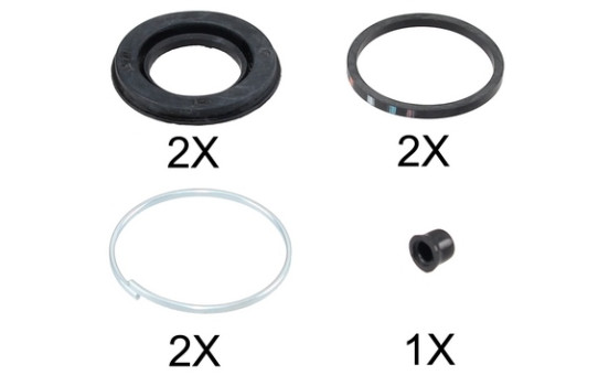 Repair Kit, brake caliper 43595 ABS