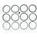 Repair Kit, brake caliper 53054 ABS