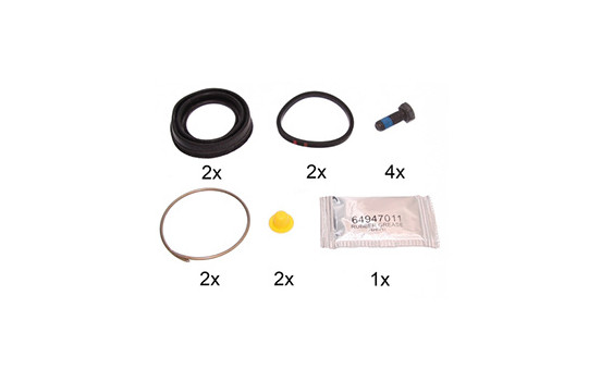 Repair Kit, brake caliper 53507 ABS, Image 2