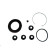 Repair Kit, brake caliper 53837 ABS