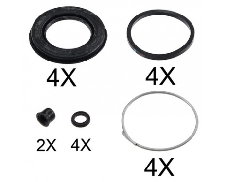 Repair Kit, brake caliper 53987 ABS