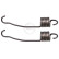 Repair kit, brake caliper 55263 ABS