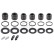 Repair kit, brake caliper 57807 ABS