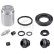 Repair kit, brake caliper 57823 ABS