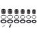 Repair kit, brake caliper 57837 ABS