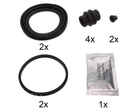 Repair Kit, brake caliper 63612 ABS, Image 2