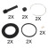Repair Kit, brake caliper 73079 ABS, Thumbnail 2