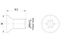 Bolt, brake disc