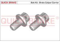 Screw, brake caliper