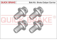 Screw, brake caliper
