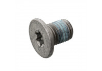 Screw, brake disc