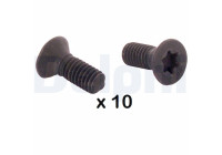 Screw, brake disc