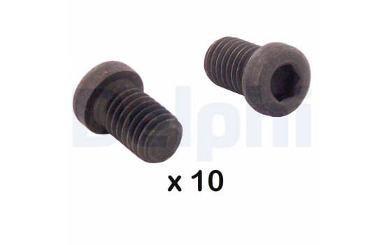 Screw, brake disc