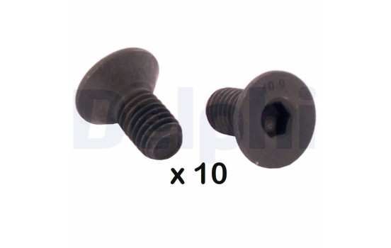 Screw, brake disc