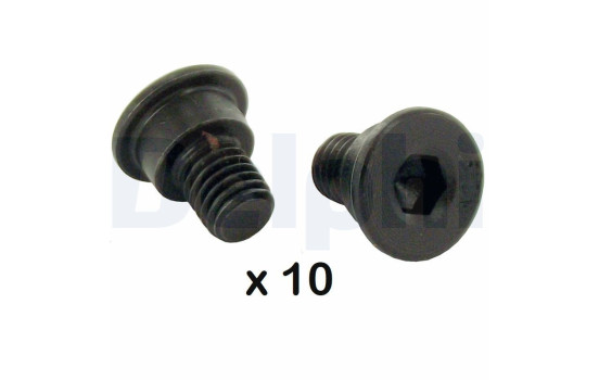 Screw, brake disc