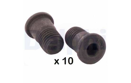 Screw, brake disc