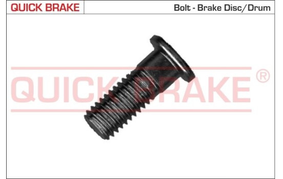 Screw, brake disc