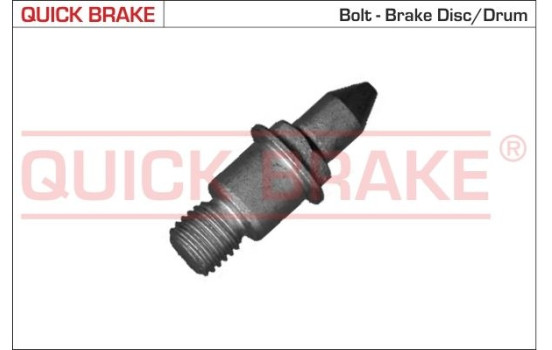 Screw, brake disc