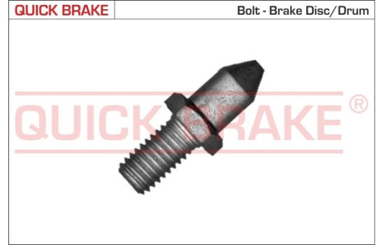 Screw, brake disc