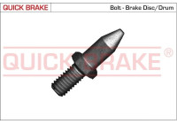 Screw, brake disc