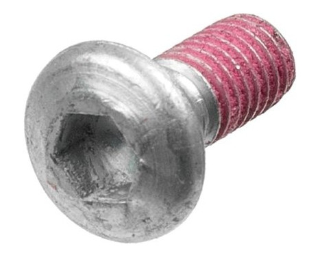 Screw set, brake disc