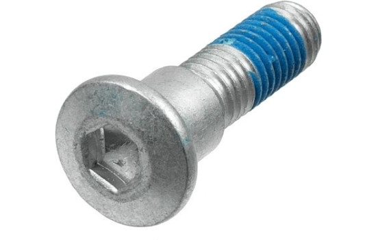 Screw set, brake disc