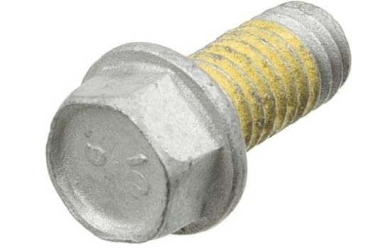 Screw set, brake disc