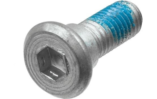 Screw set, brake disc