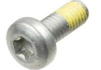 Screw set, brake disc