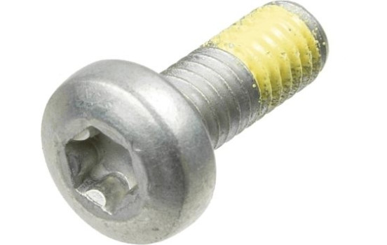 Screw set, brake disc