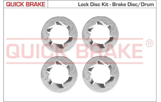 Screw set, brake disc