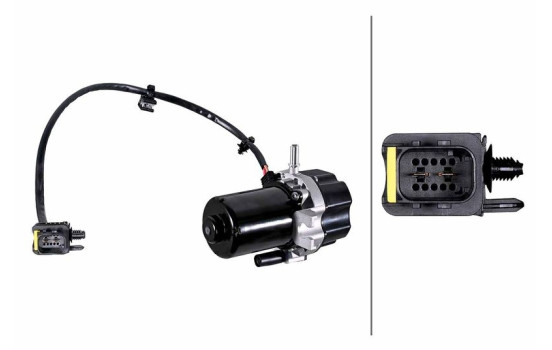 Vacuum pump, brake system